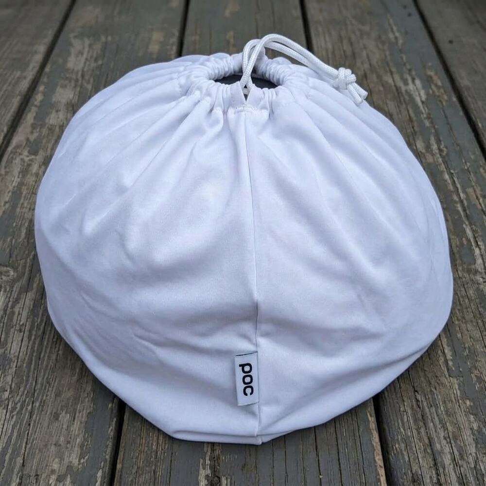 POC Sports Helmet Bag White Drawstring Utility Gorpcore Cycling MTB Techwear
